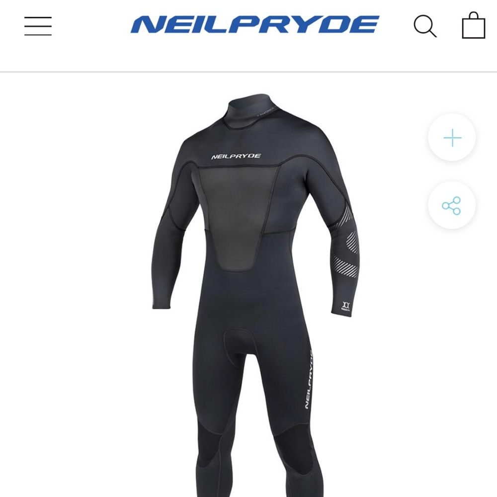 COPY - Brand new Neilpryde full body wetsuit rise series